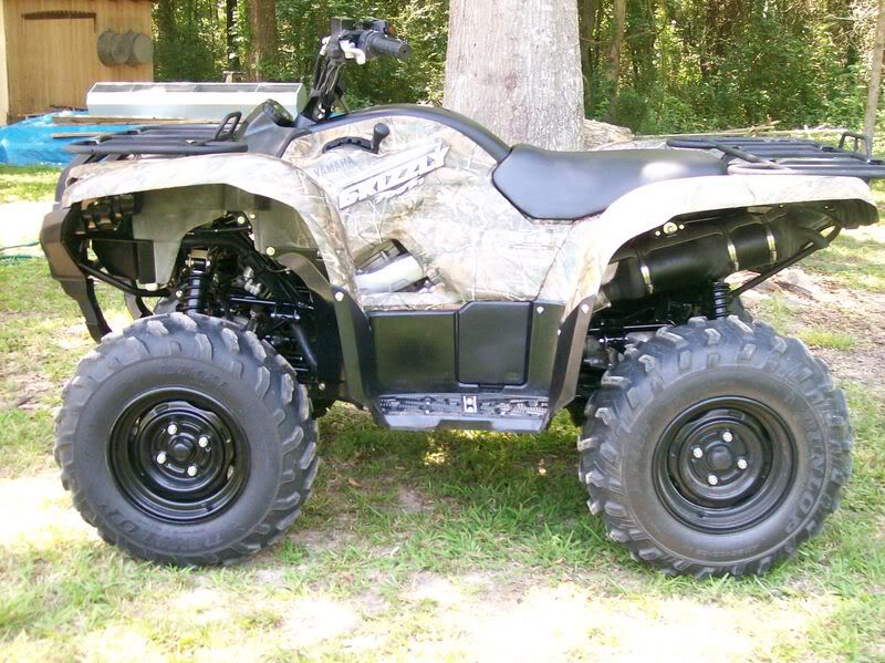 pics of my new 08 camo grizz... Yamaha Grizzly ATV Forum
